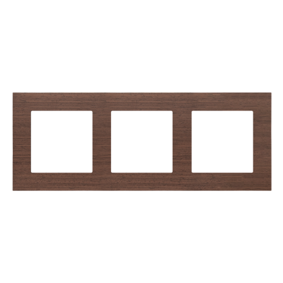 Simon 55 Ramka potrójna 3-krotna Nature Orzech TRN3/187 KONTAKT (TRN3/187)