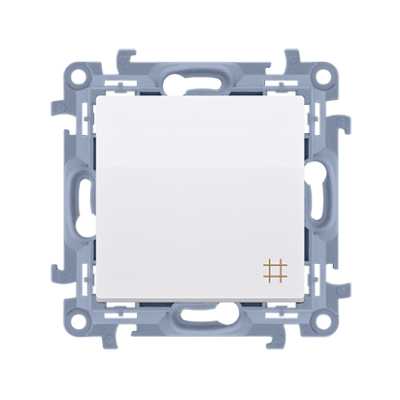 Simon 10 Łącznik krzyżowy zaciski śrubowe biały CW7.01/11 KONTAKT (CW7.01/11)