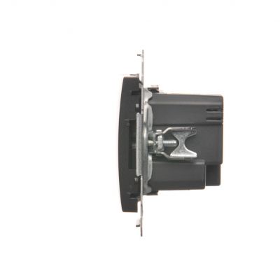 Simon 54 Ładowarka 2 x USB 2.1 A 5V DC 230V antracyt DC2USB.01/48 KONTAKT (DC2USB.01/48)