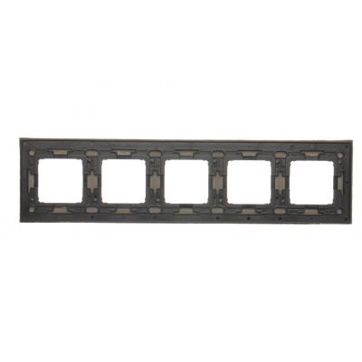 Simon 54 Nature Ramka 5-krotna Nature-Beton MOKRA ROBOTA IP20/IP44* (*IP44-należy zastosować zestaw uszczelek DUN5) DRN5/96 KONTAKT (DRN5/96)