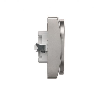 Simon Basic Gniazdo wtyczkowe z uziemieniem Schuko podwójne satynowy BGSZ2/29 KONTAKT (BGSZ2/29)