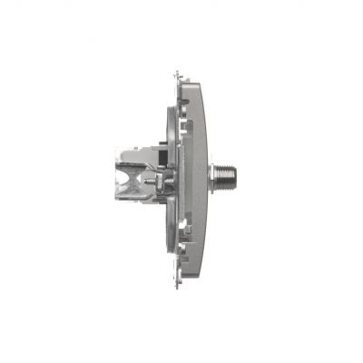 Simon Basic Gniazdo antenowe typu "F" + RJ45 kat.6 satynowy BMAFRJ45.01/29 KONTAKT (BMAFRJ45.01/29)