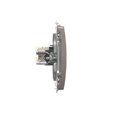 Simon Basic Gniazdo HDMI + RJ45 kat.6. stal inox BMGHRJ45.01/21 KONTAKT (BMGHRJ45.01/21)