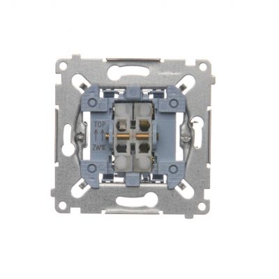 Simon 54 Łącznik roletowy trójpozycyjny 1-0-2 (mechanizm) 10A 250V szybkozłączka SZW1KM KONTAKT (SZW1KM)