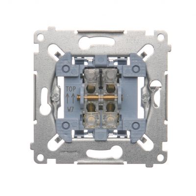 Simon 54 Łącznik krzyżowy (mechanizm) 10A 250V szybkozłączka SW7M KONTAKT (SW7M)
