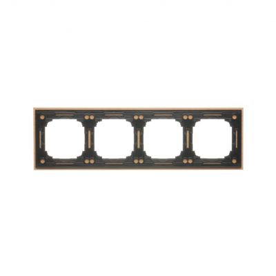 Simon 55 Ramka poczwórna 4-krotna Nature Dąb jasny TRN4/185 KONTAKT (TRN4/185)