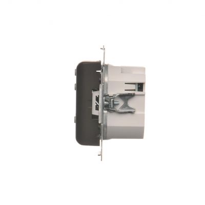 Simon 54 Regulator temperatury z wyświetlaczem z czujnikiem wewnętrznym 16(2) A 230V brąz mat DTRNW.01/46 KONTAKT (DTRNW.01/46)