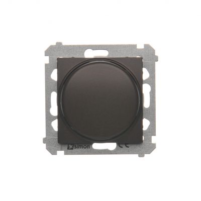 Simon 54 Regulator 1–10 V . Do załączania i regulacji źródeł światła z zasilaczami sterowanymi napięciem 1–10 V brąz mat DS9V.01/46 KONTAKT (DS9V.01/46)