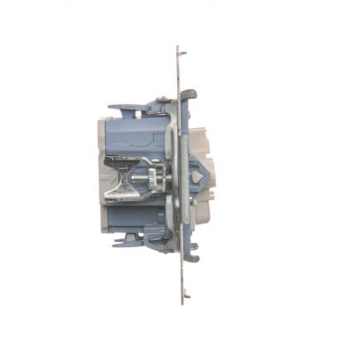 Simon 54 Łącznik schodowy podwójny z podświetleniem (mechanizm) 10A 250V szybkozłączka *Posiada 2 niezależne układy podświetlenia SW6/2XLM KONTAKT (SW6/2XLM)