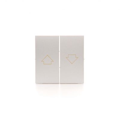 Simon 54 Klawisze do mechanizmu SZP1M srebrny mat DKZP1/43 KONTAKT (DKZP1/43)