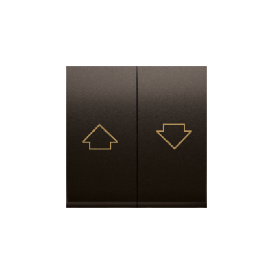 Simon 54 Klawisze do mechanizmu SZP1M brąz mat DKZP1/46 KONTAKT (DKZP1/46)