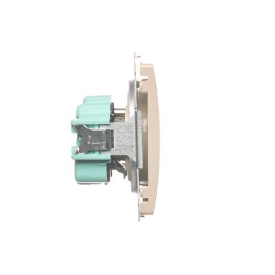 Simon Basic Gniazdo wtyczkowe z uziemieniem 16A 250V szybkozłączka beż BMGZ1C.01/12 BMGZ1c.01/12 KONTAKT (BMGZ1c.01/12)