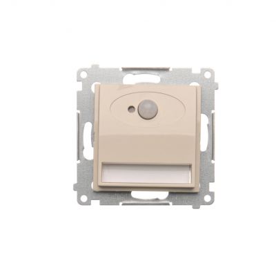 Simon 54 Oprawa oświetleniowa LED z czujnikiem ruchu 230 V AC 1.4 W białe ciepłe 3100 K kremowy DOSC.01/41 KONTAKT (DOSC.01/41)