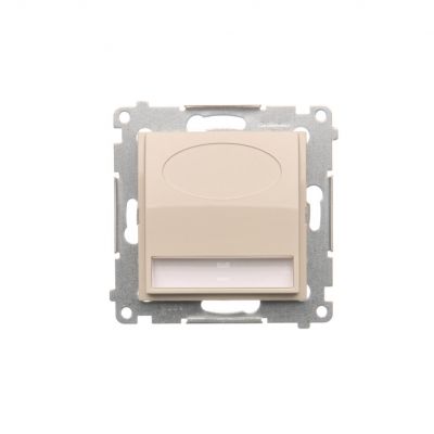 Simon 54 Oprawa oświetleniowa LED 14 V DC 0.42 W białe ciepłe 3100 K kremowy !Wymagany zasilacz 14V DOS14.01/41 KONTAKT (DOS14.01/41)