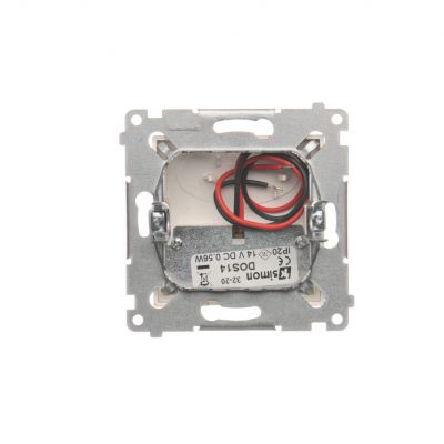 Simon 54 Oprawa oświetleniowa LED 14 V DC 0.42 W białe ciepłe 3100 K złoty mat !Wymagany zasilacz 14V DOS14.01/44 KONTAKT (DOS14.01/44)