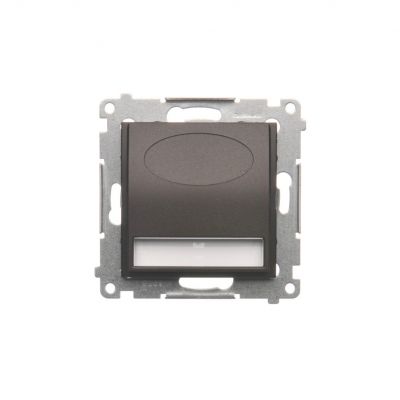 Simon 54 Oprawa oświetleniowa LED 14 V DC 0.42 W białe ciepłe 3100 K brąz mat !Wymagany zasilacz 14V DOS14.01/46 KONTAKT (DOS14.01/46)