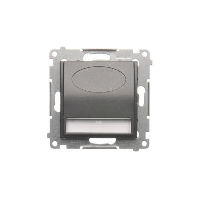 Simon 54 Oprawa oświetleniowa LED 14 V DC 0.42 W białe ciepłe 3100 K antracyt !Wymagany zasilacz 14V DOS14.01/48 KONTAKT (DOS14.01/48)