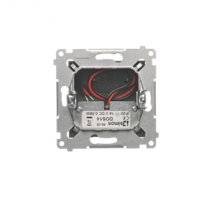 Simon 54 Oprawa oświetleniowa LED 14 V DC 0.42 W białe ciepłe 3100 K antracyt !Wymagany zasilacz 14V DOS14.01/48 KONTAKT (DOS14.01/48)