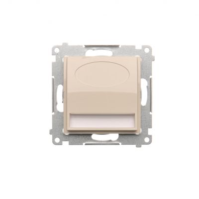 Simon 54 Oprawa oświetleniowa LED 230 V AC 1.1 W białe ciepłe 3100 K kremowy DOS.01/41 KONTAKT (DOS.01/41)