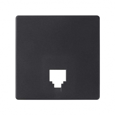 Simon 82 Pokrywa do gniazda telefonicznego grafit 82062-68 KONTAKT (82062-68)