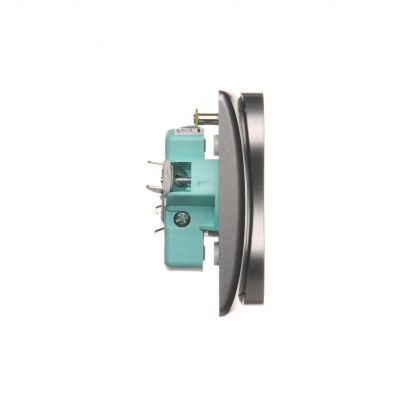 Simon Basic Gniazdo wtyczkowe z uziemieniem podwójne z funkcją niezmienności faz 16A 250V zaciski śrubowe. Kompletne - nie do ramek stal inox BMGZ2T/21 KONTAKT (BMGZ2T/21)