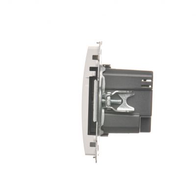 Simon Basic Ładowarka 2 x USB 2.1 A 5V DC 230V biały BMC2USB.01/11 KONTAKT (BMC2USB.01/11)