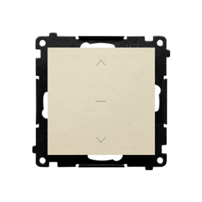 Simon 55 Łącznik roletowy trójpozycyjny 1-0-2 szybkozłączka Szampański mat TZW1K.01/144 KONTAKT (TZW1K.01/144)