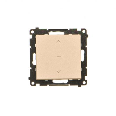 Simon 55 Łącznik roletowy trójpozycyjny 1-0-2 szybkozłączka Szampański mat TZW1K.01/144 KONTAKT (TZW1K.01/144)