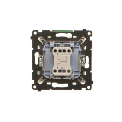 Simon 55 Łącznik roletowy trójpozycyjny 1-0-2 szybkozłączka Szampański mat TZW1K.01/144 KONTAKT (TZW1K.01/144)