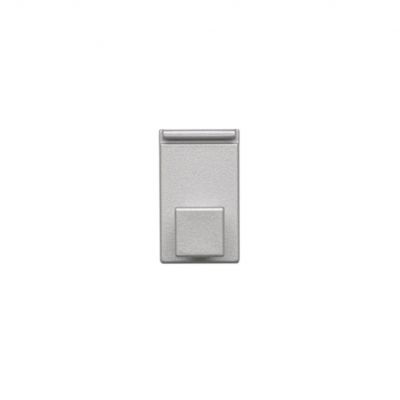 SIMON 55 Wieszak pojedynczy - pasuje do ramek Line Aluminium mat TRLW/143 KONTAKT (TRLW/143)