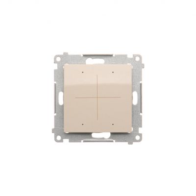 Simon 54 GO Kontroler przyciskowy - 30 akcji do obsługi innych sterowników sterowany smartfonem [WiFi] 230V kremowy DEK1W.01/41 KONTAKT (DEK1W.01/41)