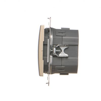 SIMON 54 GO Ściemniacz do żarówek LED-owych, 230 V [Wi-Fi] złoty mat DESL1W.01/44 KONTAKT (DESL1W.01/44)