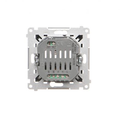 SIMON 54 GO Ściemniacz do żarówek LED-owych, 230 V [Wi-Fi] brąz mat DESL1W.01/46 KONTAKT (DESL1W.01/46)