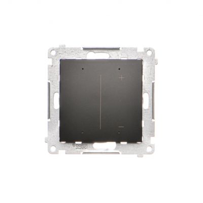 SIMON 54 GO Ściemniacz do żarówek LED-owych, 230 V [Wi-Fi] czarny DESL1W.01/49 KONTAKT (DESL1W.01/49)