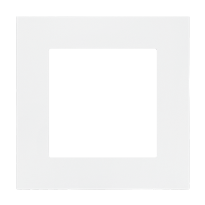 Simon 55 Ramka pojedyncza 1-krotna LINE Biały mat TR1/111 KONTAKT (TR1/111)