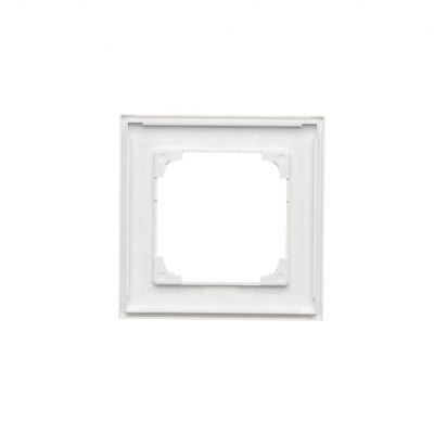 Simon 55 Ramka pojedyncza 1-krotna LINE Biały mat TR1/111 KONTAKT (TR1/111)