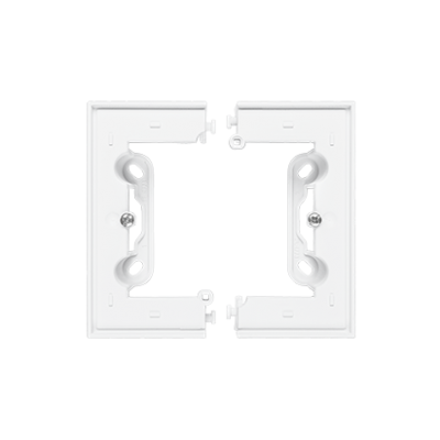 Simon 55 Puszka natynkowa pojedyncza składana do ramek LINE/DUO – Wysokość: 40 mm (1 szt TSC/. = 2 elementy) Biały mat TSC/111 KONTAKT (TSC/111)