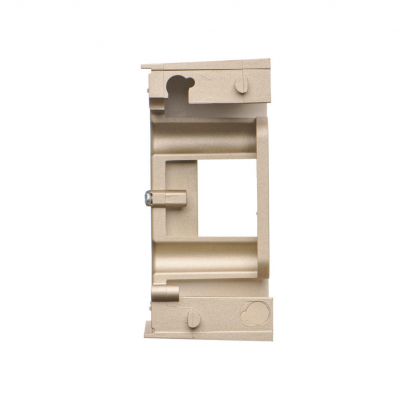 Simon 55 Puszka natynkowa do ramek LINE/DUO – element rozszerzający puszkę pojedynczą składaną TSC do ramek wielokrotnych Wysokość: 40mm Szampański mat TSH/144 KONTAKT (TSH/144)