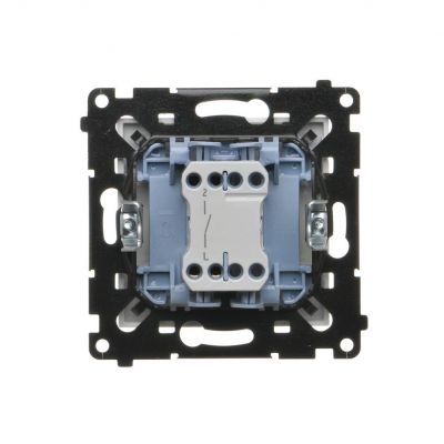 Simon 55 Łącznik jednobiegunowy szybkozłączka Biały mat TW1.01/111 KONTAKT (TW1.01/111)