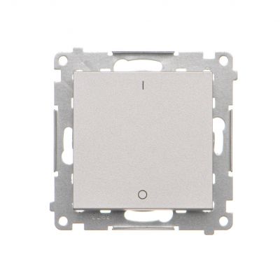 Simon 55 Łącznik dwubiegunowy szybkozłączka Aluminium mat TW2.01/143 KONTAKT (TW2.01/143)