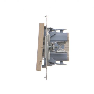 Simon 55 Łącznik dwubiegunowy szybkozłączka Szampański mat TW2.01/144 KONTAKT (TW2.01/144)