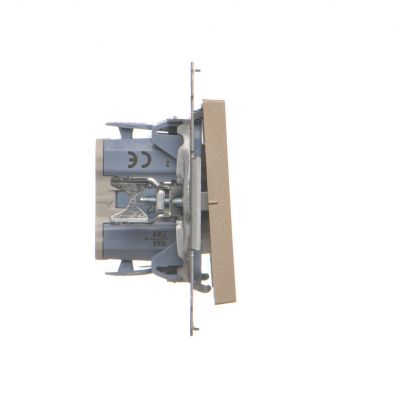 Simon 55 Łącznik dwubiegunowy szybkozłączka Szampański mat TW2.01/144 KONTAKT (TW2.01/144)