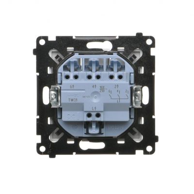 Simon 55 Łącznik potrójny szybkozłączka Aluminium mat TW31.01/143 KONTAKT (TW31.01/143)