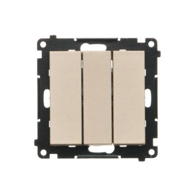 Simon 55 Łącznik potrójny szybkozłączka Szampański mat TW31.01/144 KONTAKT (TW31.01/144)