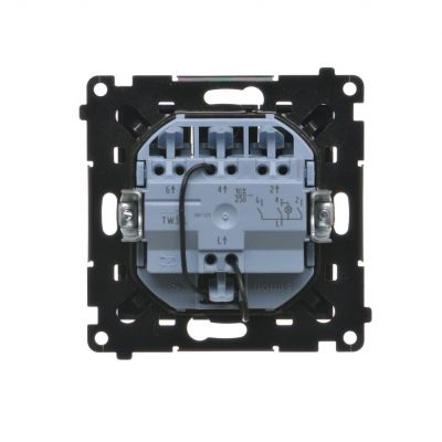 Simon 55 Łącznik potrójny z podświetleniem LED szybkozłączka Czarny mat TW31L.01/149 KONTAKT (TW31L.01/149)