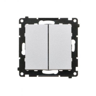 Simon 55 Łącznik świecznikowy szybkozłączka Aluminium mat TW5.01/143 KONTAKT (TW5.01/143)