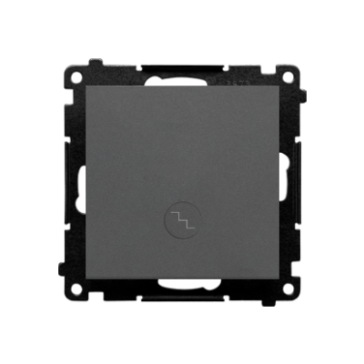 Simon 55 Łącznik schodowy szybkozłączka Grafitowy mat TW6.01/116 KONTAKT (TW6.01/116)