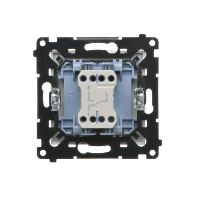 Simon 55 Łącznik schodowy bez piktogramu szybkozłączka Aluminium mat TW6.01/X/143 KONTAKT (TW6.01/X/143)