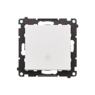 Simon 55 Łącznik schodowy z podświetleniem LED podświetlenie jakW łączniku pojedynczym szybkozłączka Biały mat TW6L.01/X/111 KONTAKT (TW6L.01/X/111)