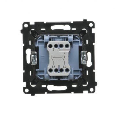 Simon 55 Łącznik krzyżowy szybkozłączka Czarny mat TW7.01/149 KONTAKT (TW7.01/149)